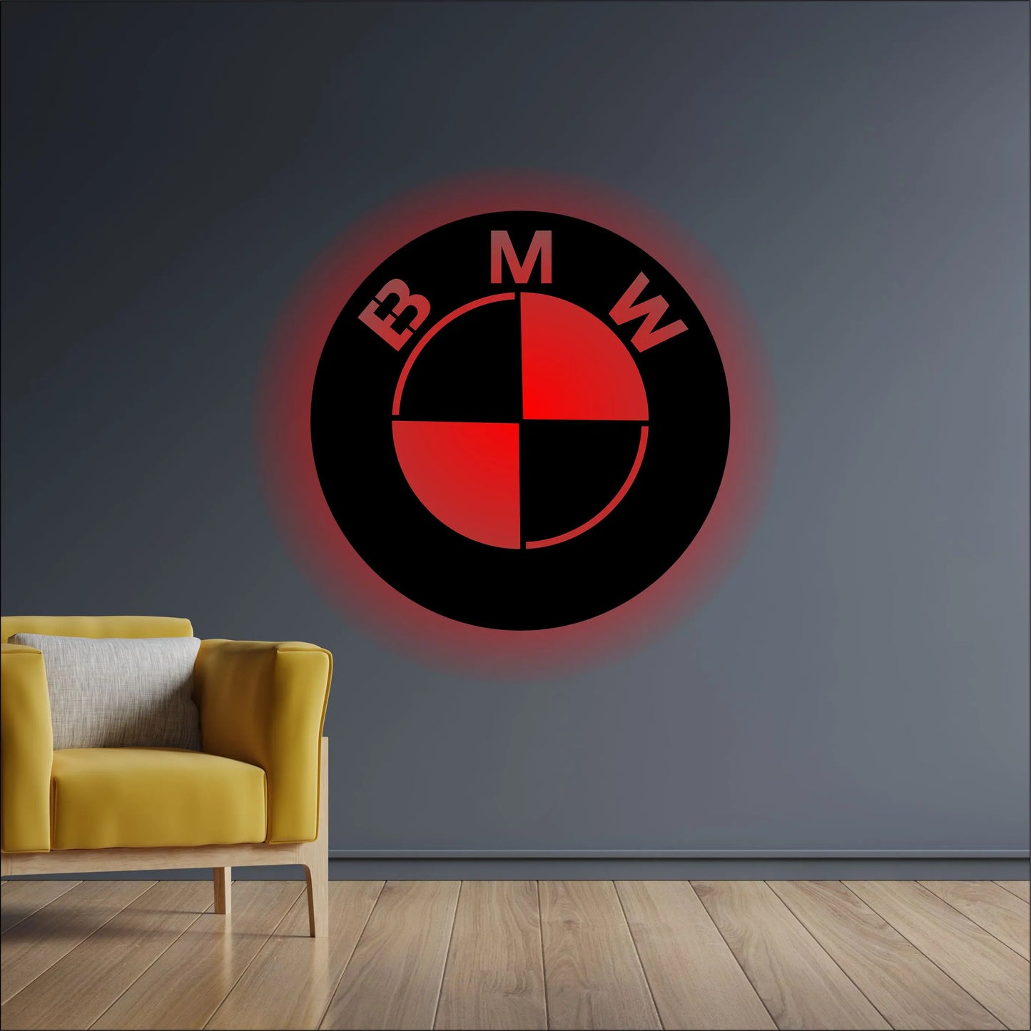 BMW Car - Luxury Car - Backlit LED Logo