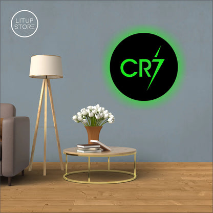 CR7 - Football Club -  Backlit LED Logo