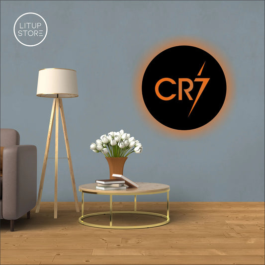 CR7 - Football Club -  Backlit LED Logo