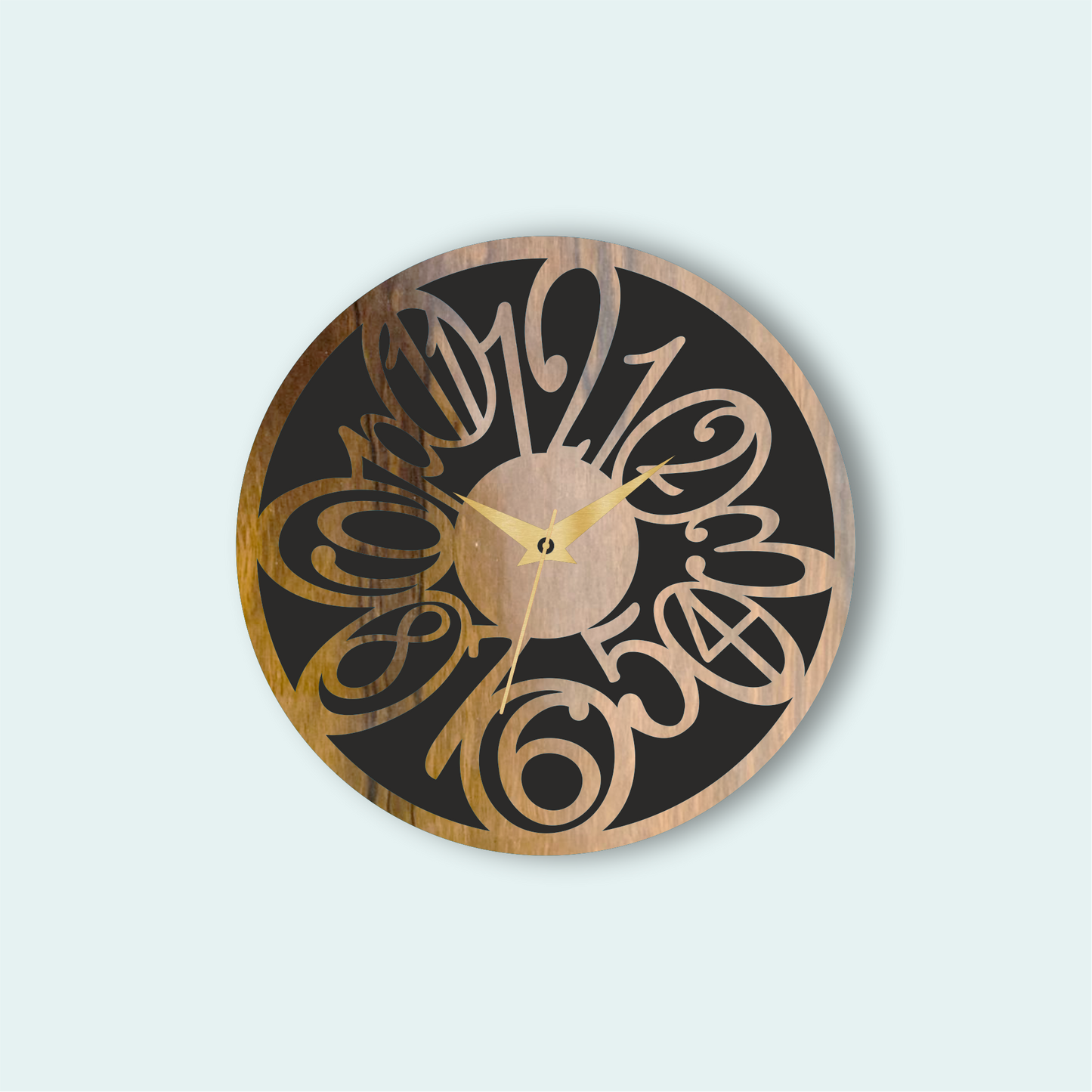 Premium Wall Clock | Wooden Wall Clock | 12x12 Inch