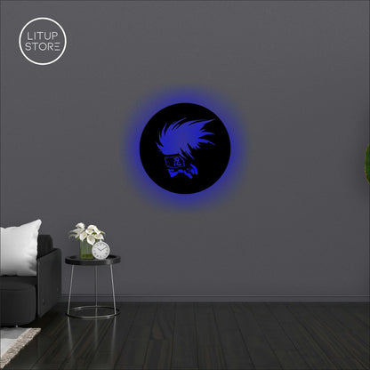 Kakashi - Anime -  Backlit LED Logo