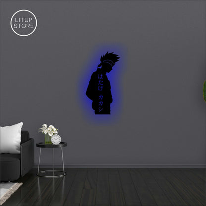 Kakashi Side Look  - Anime -  Backlit LED Logo