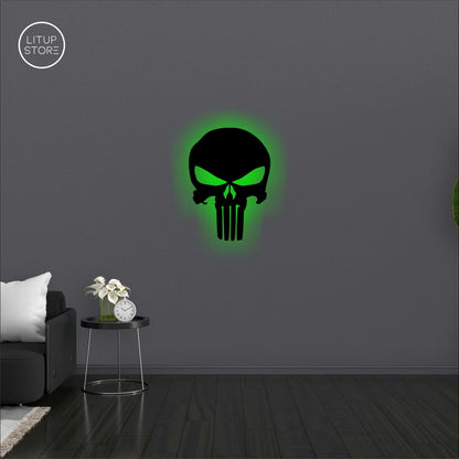 Punisher- Backlit LED Logo| Vibex