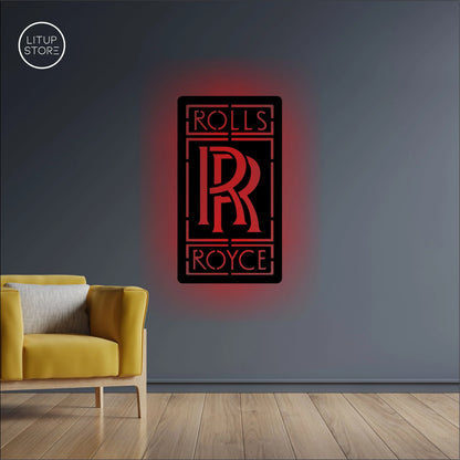 Rolls Royce Car - Luxury Car - Backlit LED Logo