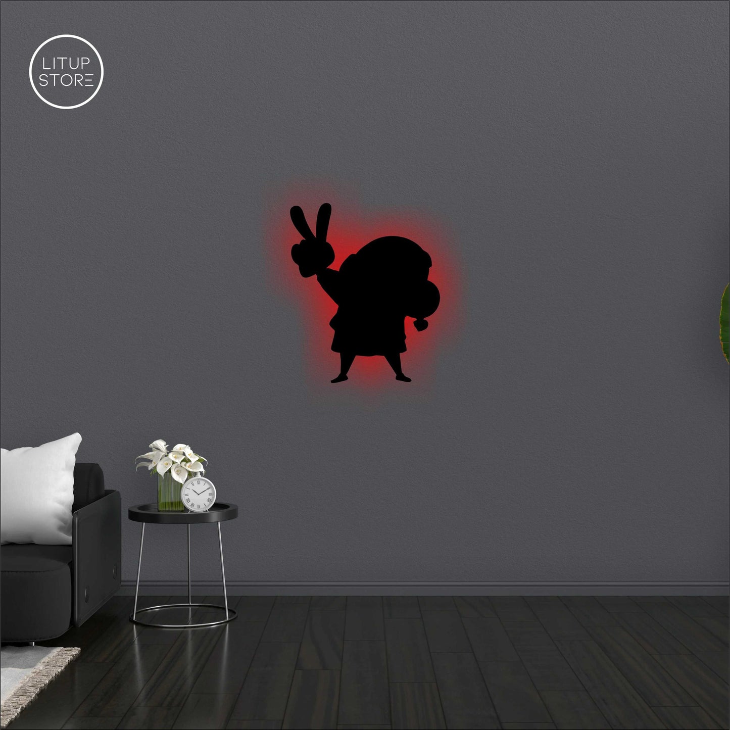 Shinchan - Anime -  Backlit LED Logo