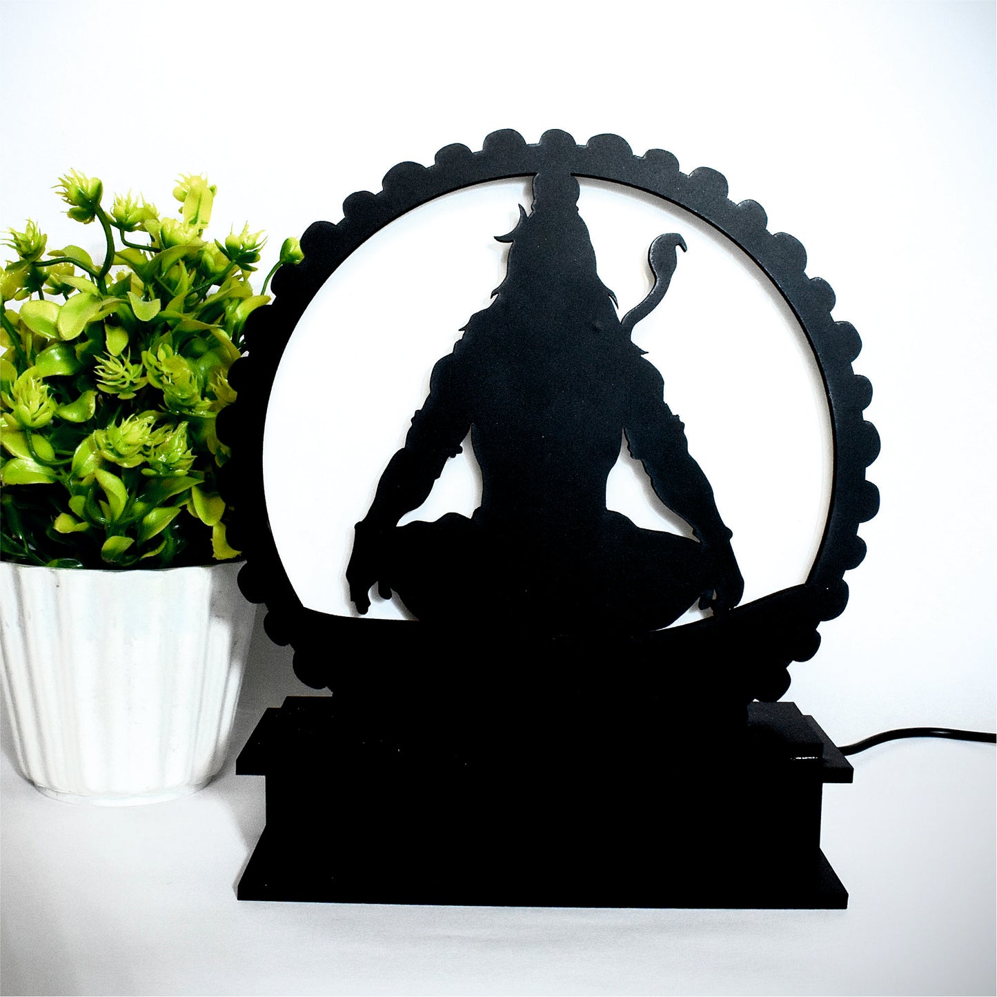 Shiv Ji LED Desk Lamp – A Divine Glow for Your Space