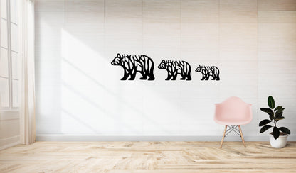 3 Bears - Wall Decals - Litup Store