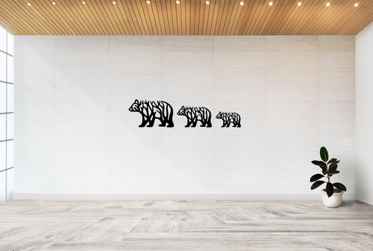 3 Bears - Wall Decals - Litup Store