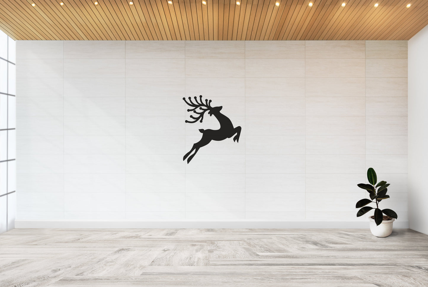 Christmas Reindeer - Wall Decals