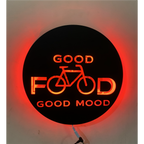 Customized Backlit LED Logo for Office, Shop, Home, Fitness Places, etc | Vibex