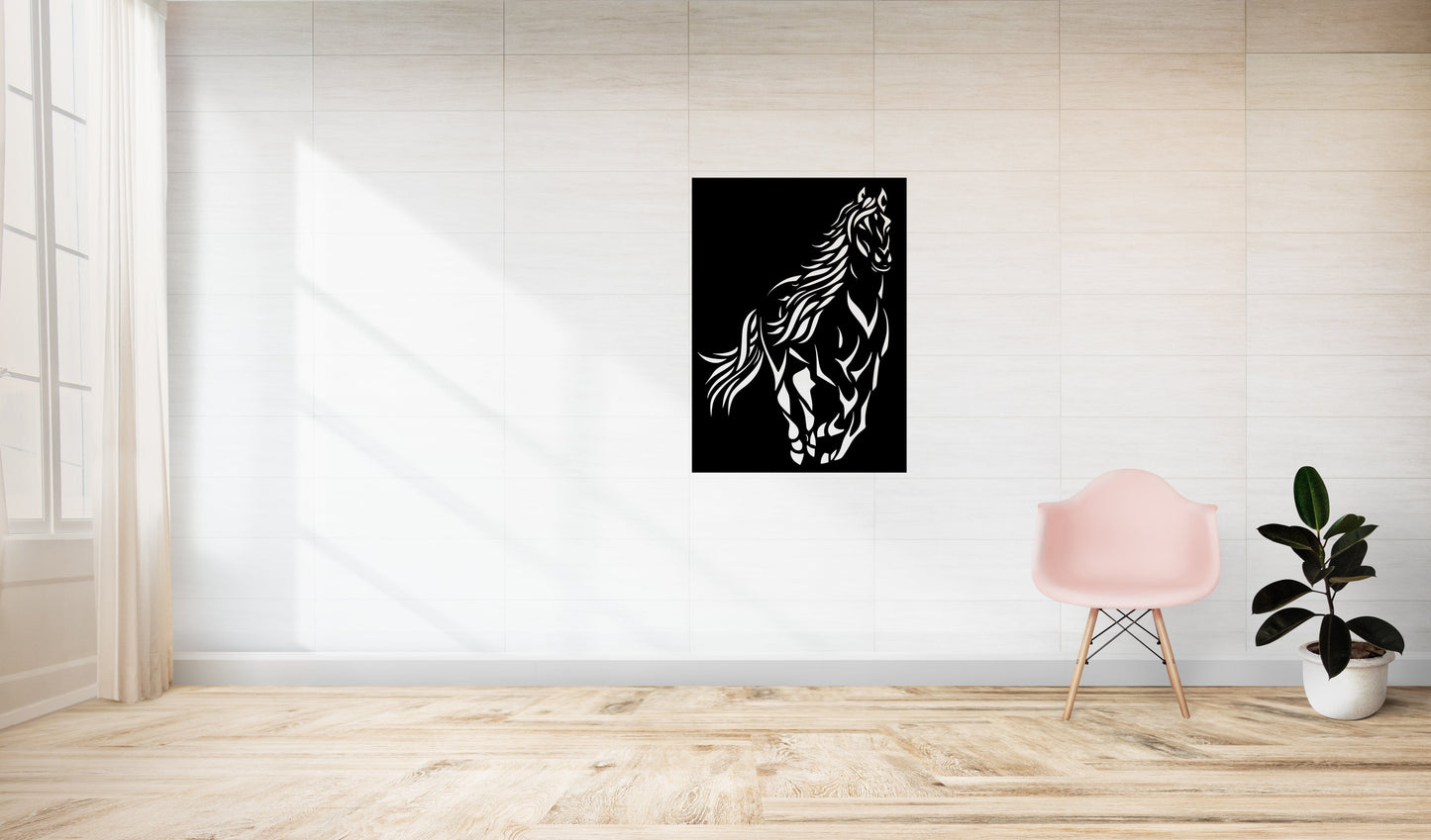 Horse In Action - Wall Decals